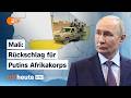 Russlands Afrika-Politik: Was in Mali passiert und wie Moskaus Einfluss wankt | ZDFheute live