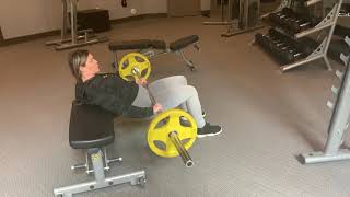HIP THRUST W/ 3 SEC PAUSE