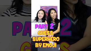 GUESS SUPERHERO BY EMOJI