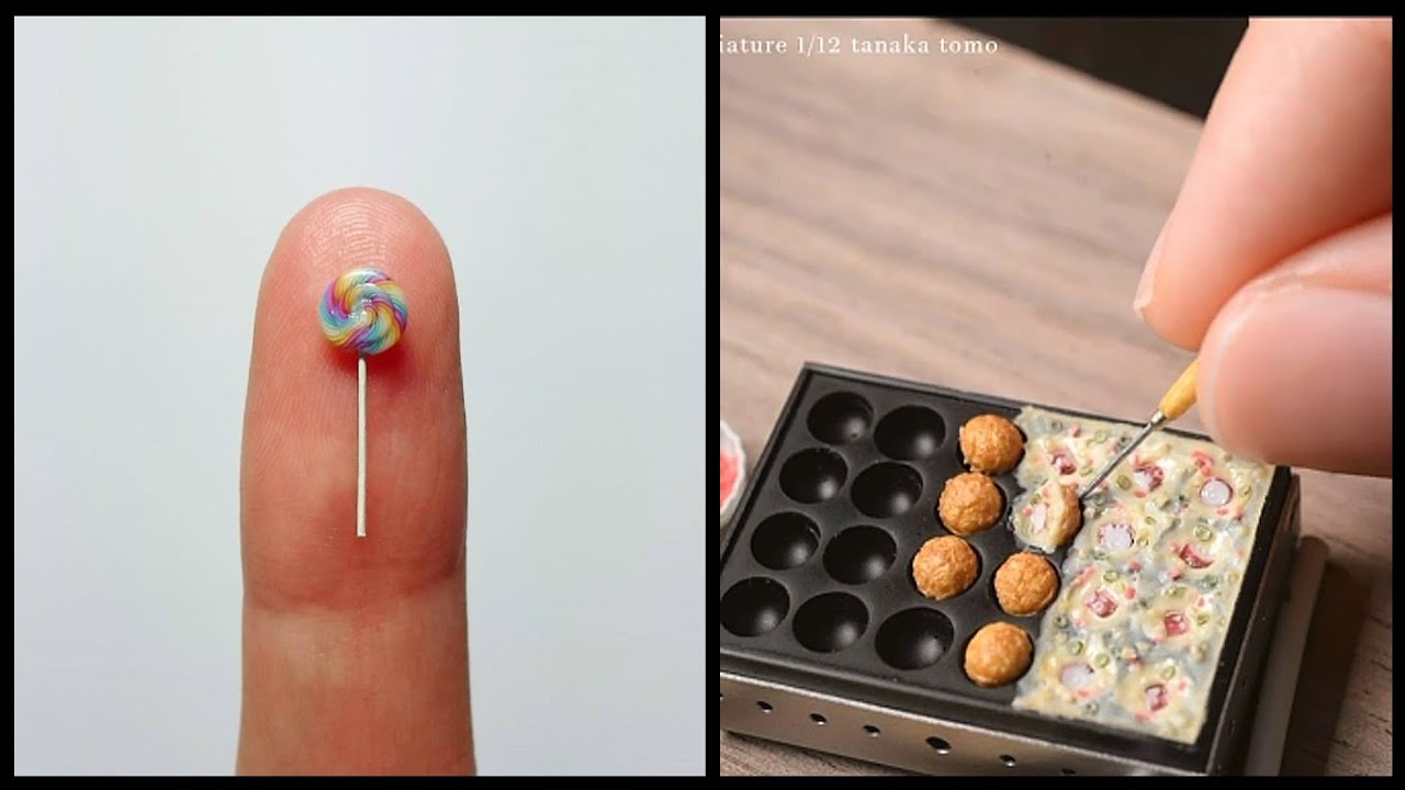 Tiny art works by miniature artist ▶44 |  #quantastic