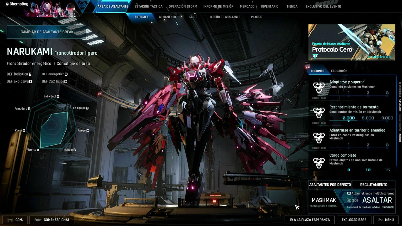 Rejugando MechaBreak