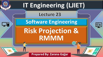 Lec_23_Risk Projection & RMMM | Software Engineering | IT Engineering