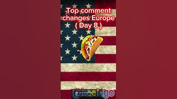 Top comment changes Europe ( Day 8 ) #geography #mapping #shorts #short #europe