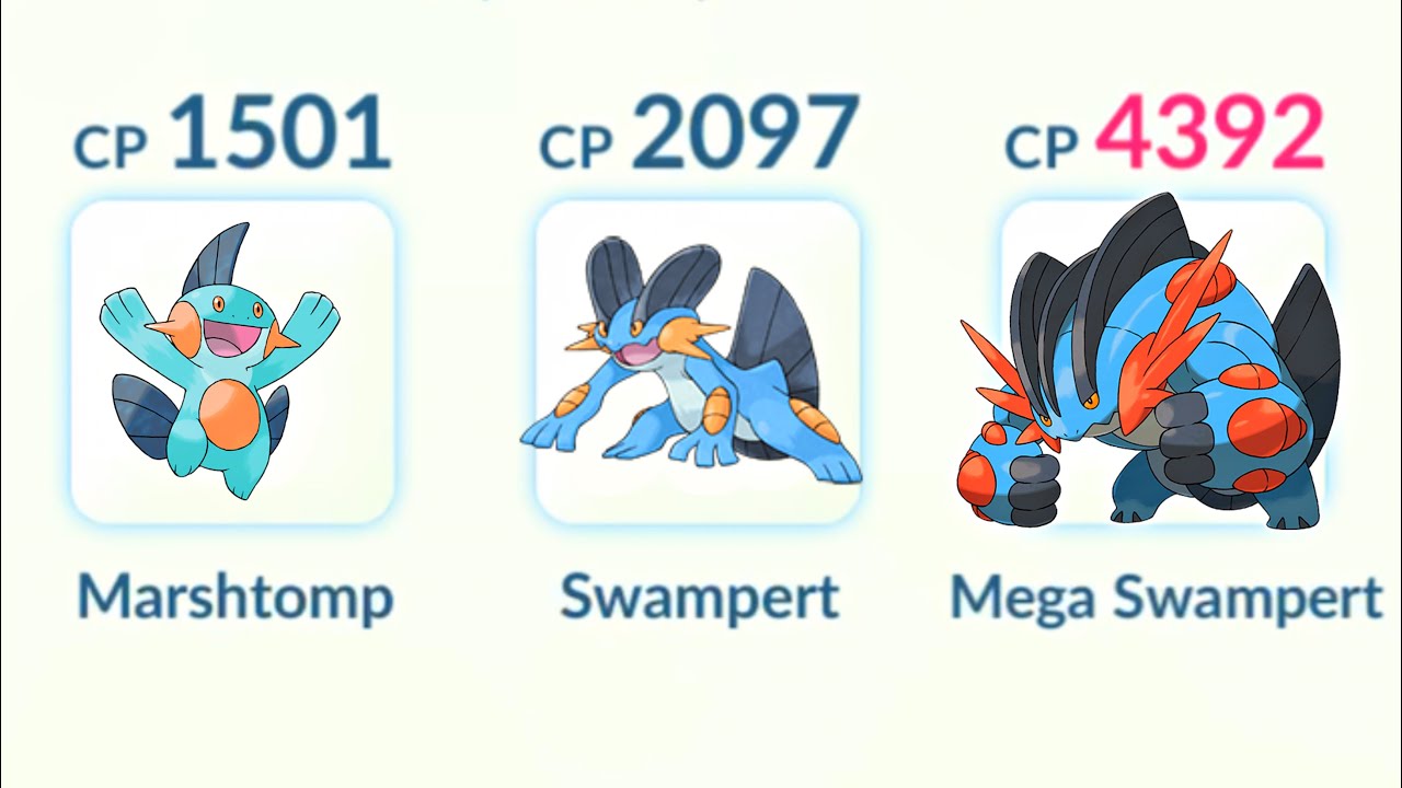 UK: Mega Evolution Pokédex Short - Mega Swampert 