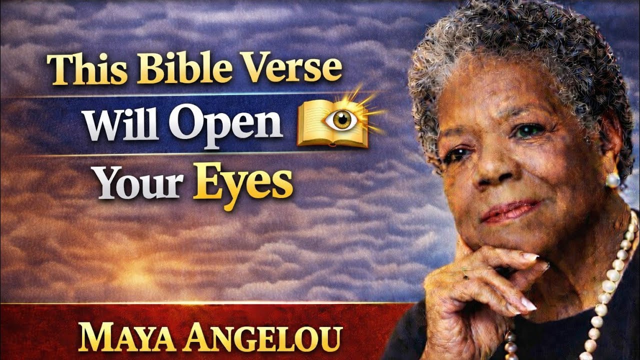 This Bible Verse Will Open Your Eyes | Maya Angelou | Motivational Speech
