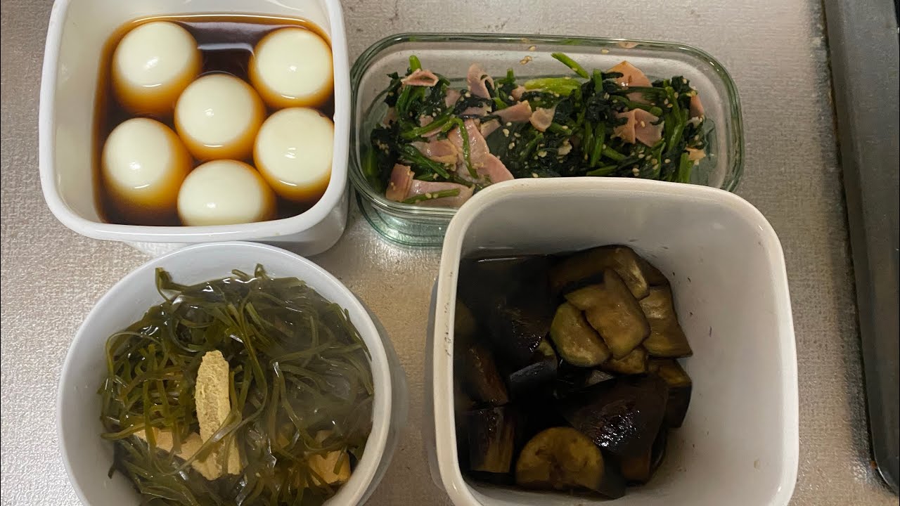 広島　Vlog#173 フルタイム主婦　平凡な日常　麺つゆで10分作り置き4品　犬のいる暮らし🐕