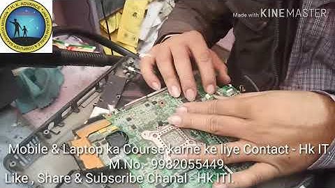 Laptop Sound Repairing #Laptop Repairing course HK IT jaipur rajasthan 9982055449.