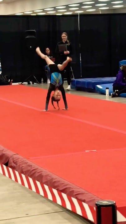 Level 3 Gymnastics Floor Routine #gymnasticsshorts