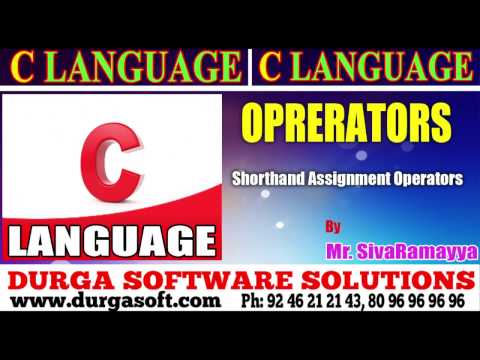 C Language tutorial||onlinetraining||Shorthand