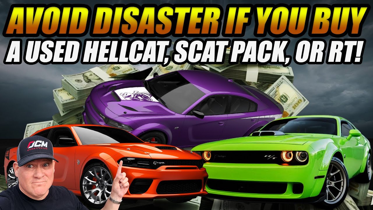 WARNING! DON'T BUY A USED HEMI HELLCAT, SCAT PACK, OR RT WITHOUT WATCHING THIS! 5 TIPS!