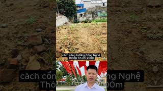 Lô Đất Gần Trường Cntt Xã Quyết Thắng, Tp. Thái Nguyên