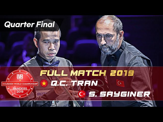 Quarter Final - Quyet Chien TRAN vs Semih SAYGINER (72nd World Championship 3-Cushion) class=