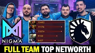 WTF Full Team Top NET WORTH — NIGMA vs LIQUID on BLAST Bounty Hunt