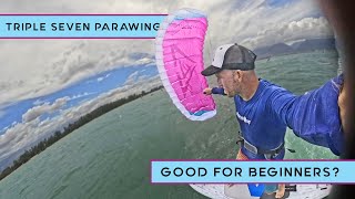 Beginner Friendly The Triple Seven Parawing Tested On Maui