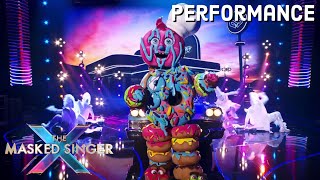 Donut sings “Drift Away” by Dobie Gray | THE MASKED SINGER | SEASON 10