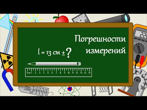 Погрешности измерения