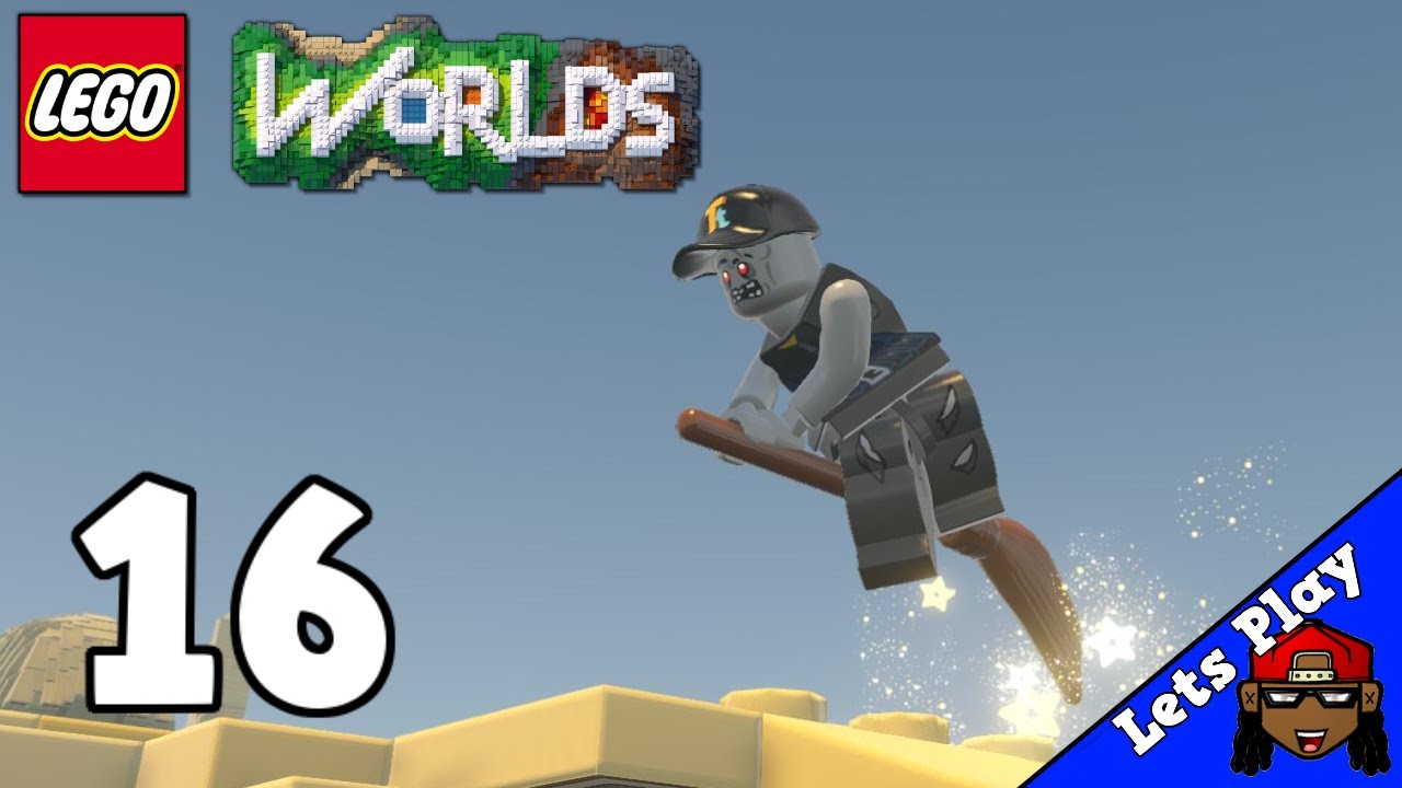 Lets Play LEGO Worlds Part 16 (Flying Zombie?) YouTube