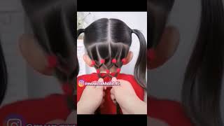 Unique Hairstyles for baby girlmissmunazzaofficial trending youtubeshortsshortsuniquehairstyle