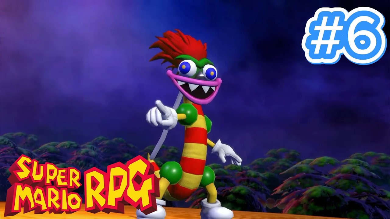 【スーパーマリオRPG】猫にあこがれてる箒頭をやっつけるマリオがn回目のピーチ姫を助ける#6