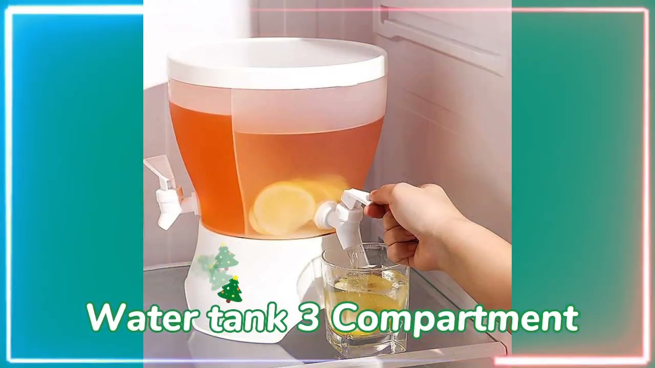 water tank 3 compartment ||  drink ware juice and water dispenser new design..