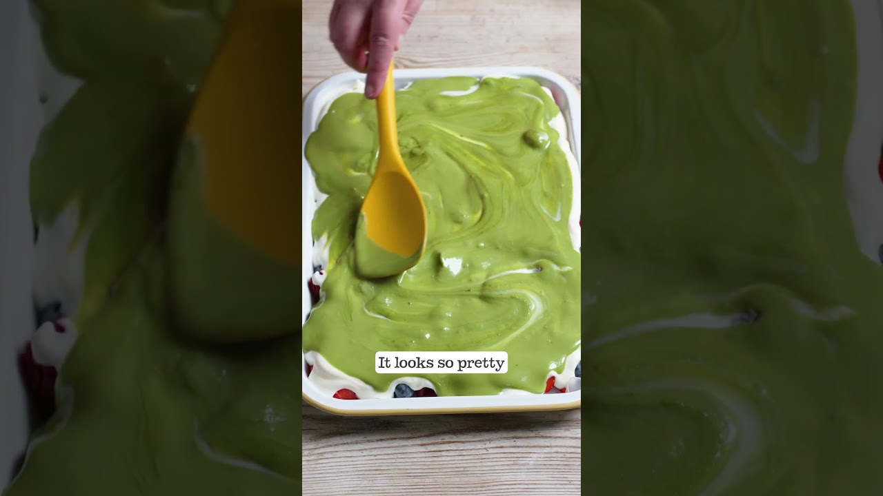 Frozen Summer Berry, White Chocolate & Matcha Bark