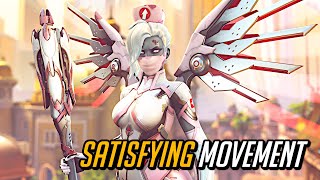 Mercy Movement is SATISFYING! 💗 Top 500 Mercy Gameplay - Overwatch 2