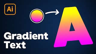 How to Add Gradient Text in Illustrator screenshot 2