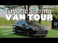 The BEST Toyota Sienna Van Build | Van Tour