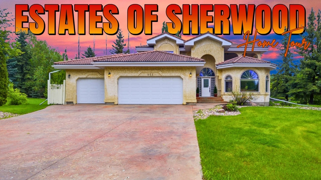 Tour This Estate Home with a Grand Spiral Staircase & Triple Garage! | Home Tour 2026