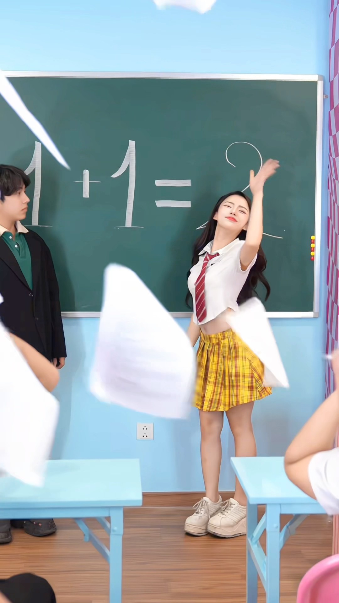 1+1=? ? #c4class #chany #funny #shorts