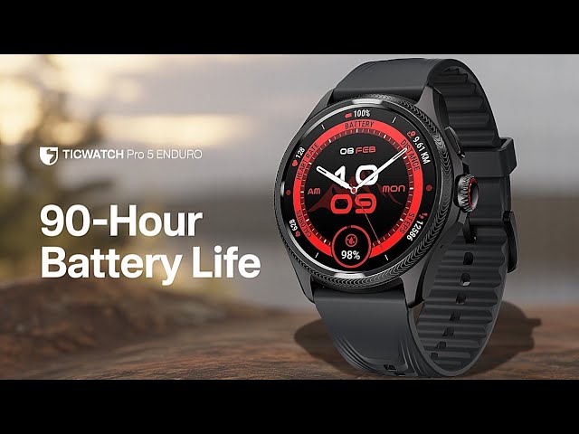 TicWatch Pro 5 Enduro Review | 90-Hour Battery, 110+ Sports, Wear