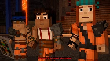 Minecraft Story Mode Season 2 Episode 4 Part 4 [The Lava Golem]