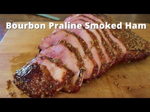 Bourbon Praline Smoked Ham | Double Smoked Ham with a Bourbon Praline Glaze Malcom Reed