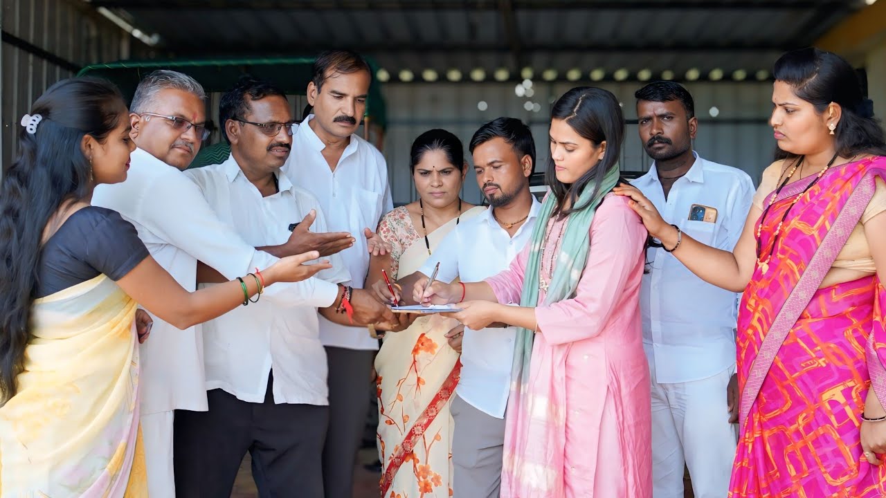 नोकरीसाठी शेतकरी नवऱ्याला सोडून बायकोने केले स्वतःचे वाटोळ 😱#ytshort #youtubevideo