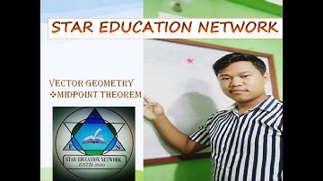 Mid point Theorem of Vector geometry...