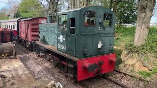 Freight train day on the Colne Valley Railway with freight and passenger workings - 14th April 2024