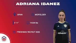 University Soccer - Adriana Ibanez 🇪🇸⚽ - Midfielder - Fall ´25