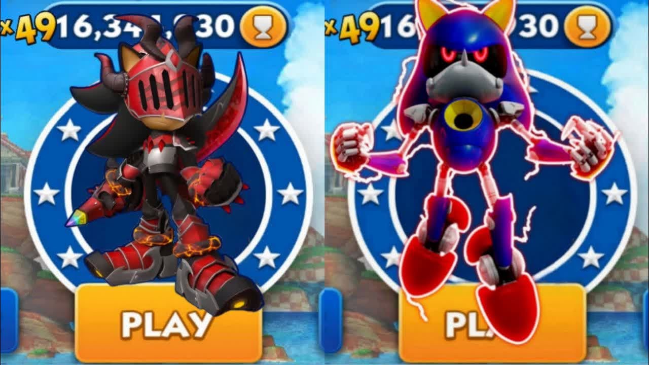 Sonic Dash - Dragon Shadow VS Metal Sonic _ Movie Sonic vs All Bosses ...
