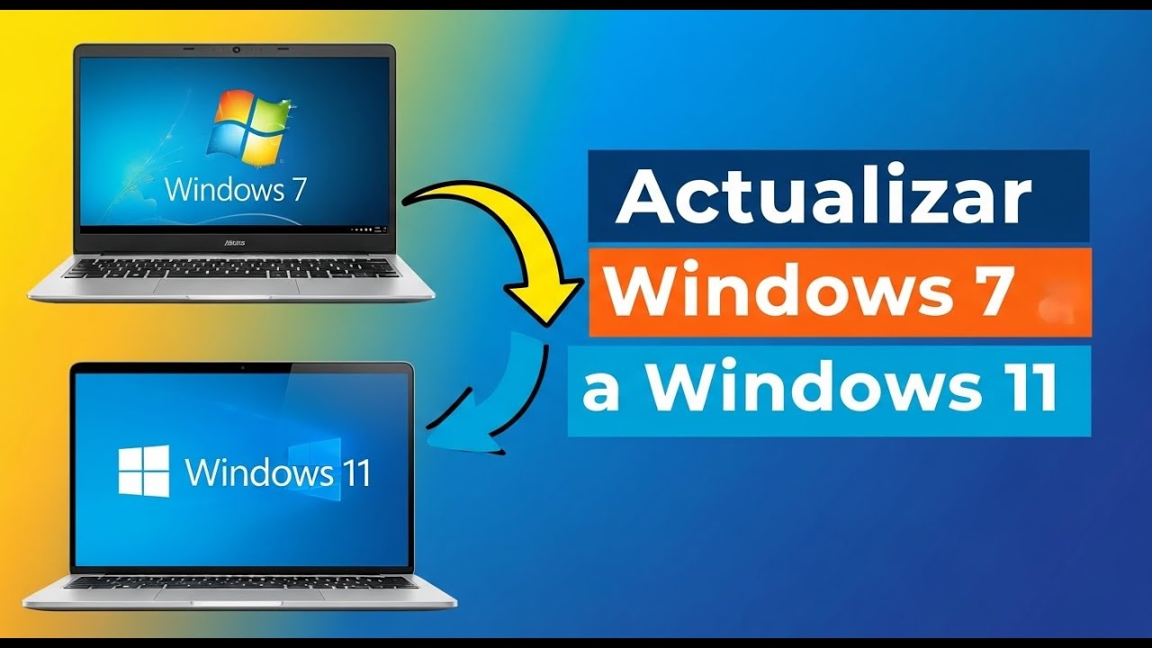 Cómo actualizar Windows 7 a Windows 10 y 11 sin perder archivos ...