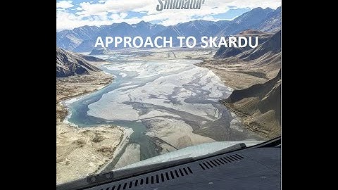 MSFS 2020 | Fenix A320 - PIA Pakistan - Breathaking circling approach into Skardu OPSD