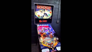 Monopoly Pinball Machine Game Play