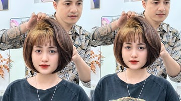 Bài cắt tóc bob ứng dụng nhất trong salon