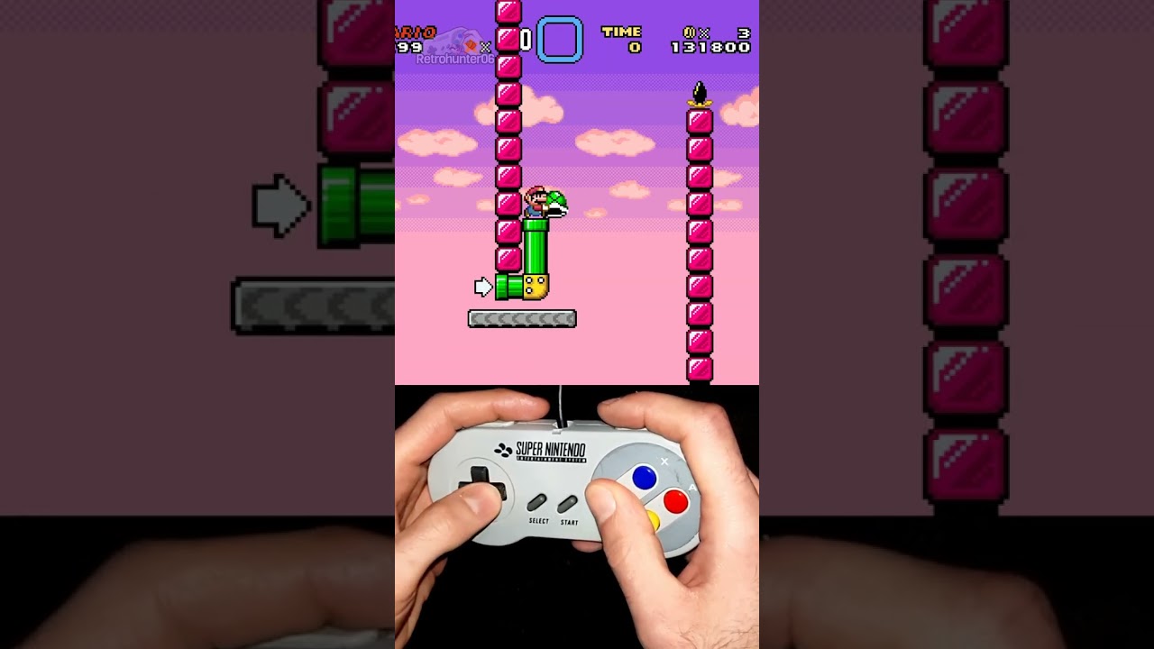 Mario is the SHELL JUMP MAN