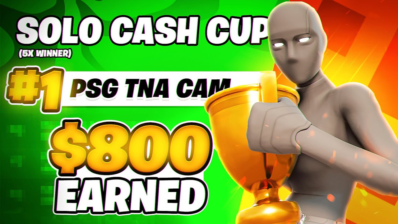 5X SOLO CASH CUP WINNER (800) 🏆 Cam YouTube