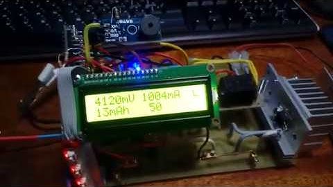 Тестер емкости аккумуляторов.