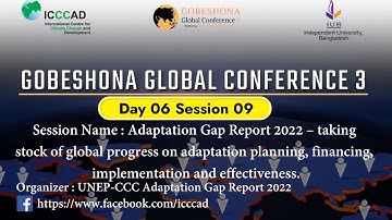 Adaptation Gap Report 2022 – taking stock of global progress on adaptation planning, financing,...
