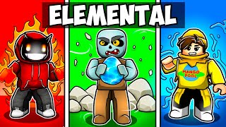 We Upgraded THE STRONGEST POWERS in ELEMENTAL POWERS TYCOON...