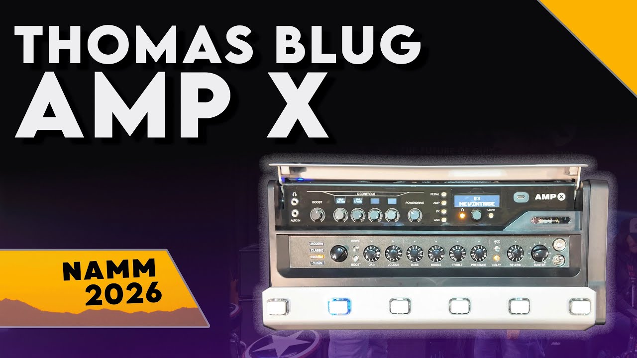 BluGuitar AMP X MIGHT be the future! | BluGuitar | NAMM 2026