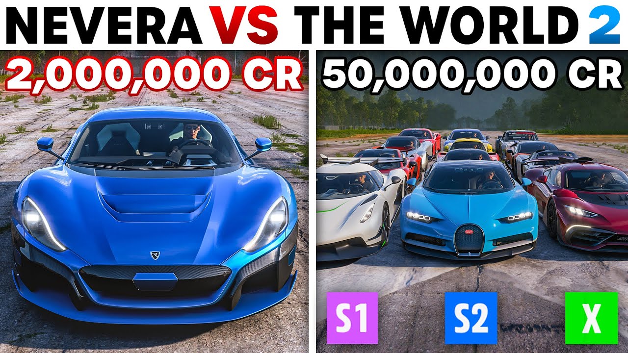 Forza Horizon 5 | Rimac Nevera VS The World 2 | Revenge Of The Hypercars!