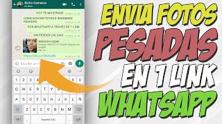 SEND LARGE IMAGES AND PHOTOS VIA WHATSAPP IN ONE LINK // WITHOUT LOSING QUALITY screenshot 5